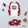 thumbnail image 6 of Penkiiy Family Christmas Pajamas Matching Sets 2024 Cute Couples Pjs Long Sleeve Holiday Jammies Xmas Loungewear Sleevewear L Red, 6 of 6