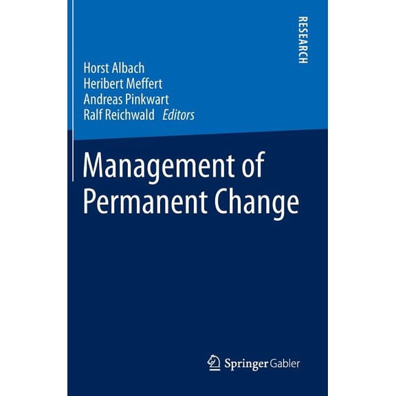 Management of Permanent Change, (Hardcover)