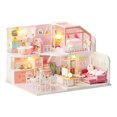 thumbnail image 1 of DIY cottage creative gift birthday gift toy cottage model toy art house handmade gift, creative fun puzzle, 1 of 3