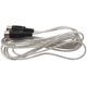 thumbnail image 1 of Cable de extensión para instrumento musical de 9,8 pies, conector macho MIDI a macho DIN de 5 pines, 1 of 8