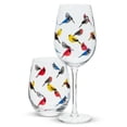 thumbnail image 2 of Ensemble de 4 Gobelet Multi Oiseau Sans Tige, 2 of 4