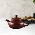 thumbnail image 6 of Almencla Clay Teapot Kung Fu Teaware for Loose Tea Sturdy Tea Maker Teakettle Redware Tea Pot for Restaurant Hotel, 6 of 8