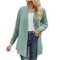 thumbnail image 5 of Lindreshi Cardigan Sweaters for Women Women's and Winter Sweater Coat Cardigan Long Sleeve Blouse Clothing Loose Tops, 5 of 5