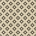 thumbnail image 1 of Ahgly Company Tapis d'Intérieur Lavable en Machine Carré Beige Blé Transitionnel, 8 Pieds Carré, 1 of 7