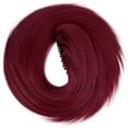 thumbnail image 6 of AynnQueen Ponytail Extension Claw Clip in Pony Tails Hair Extensions Synthetic Wavy Straight Secret Ponytail Hairpiece 18/21 Inch, 6 of 6