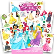 Disney Princess Tattoos - 50 Assorted Temporary Tattoos ~ Cinderella, Ariel, Belle, and More!