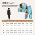 thumbnail image 6 of Bingfone Womens Pajama Sets Prague Ratter Dog In Bathtub Print,Long Sleeve Loungewear Pajamas Set-X-Large, 6 of 9