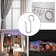 thumbnail image 3 of Curtain Hooks, 40 Pieces Curtain Rail Hooks, Heavy Duty Zinc Curtain Hooks, For Door Curtains, Etc (50x2.5mm), 3 of 4