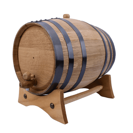 10 Liters American White Oak Wood Aging Barrels | Age your own Tequila, Whiskey, Rum, Bourbon, (Best Bourbon Barrel Stouts)