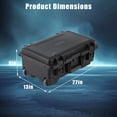 thumbnail image 3 of QinaQin Maletín rígido impermeable con espuma interior personalizable, diseño resistente a golpes, ideal para guardar cámara, dron, electrónicos y equipo delicado, 3 of 7