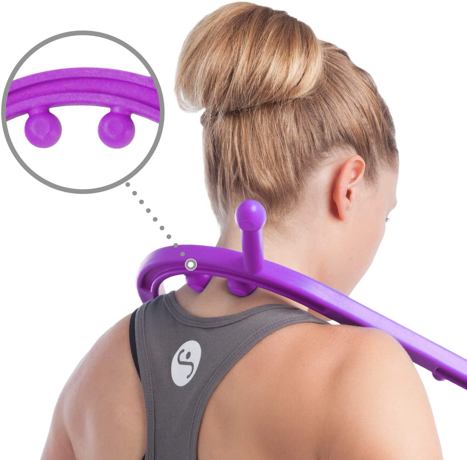 Body Back Buddy Classic - USA Made- Trigger Point Massage Tool, Neck and Back Massager Handheld, Manual Self Massager, Massage Cane, Muscle Knot