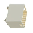 thumbnail image 4 of Caja de almacenamiento de libros con asas laterales dobles, apilable, rodamiento de carga de 50kg, contenedores de almacenamiento de archivos de uso multifuncional con rueda, 4 of 10