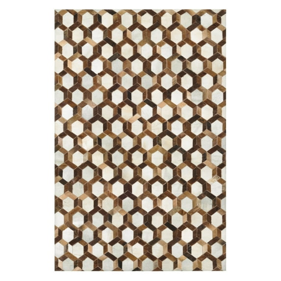 Couristan Chalet Spectrum/Ivory-Brown Rug