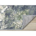 thumbnail image 5 of Novelle Home Davi Blue Green Cream Distressed Abstract Area Rug, 2'8" x 4'3", 5 of 10