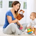 thumbnail image 3 of KAKOWELY Boxing Animal Doll Hand Puppet with Sound Animal Hand Puppet Interactive Toy,10.24X"X5.91"X5.91", 3 of 4