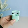 thumbnail image 1 of Travel Mini Eyelash Curler Clip Portable Lash Curlers With Replacement Strip For Women Makeup Cosmetic ToolsF036 Green, 1 of 1