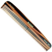 7.5" Handmade Fine and Wide Tooth Tapered Dressing Comb
