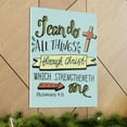 thumbnail image 6 of Scripture Walls I Can Do All Things Philippians 4:13 Colored Bible Verse Canvas Christian Wall Art Ready To Hang Unframed, 6 of 18