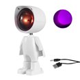 thumbnail image 1 of Bearachild Proyector de luz Lámpara de proyector USB Regulable 360 ​​grados Atmósfera giratoria Luz LED Puesta de sol Proyector de luz para el café Iluminación y accesorios Rosa Bearachild HA004149-06B, 1 of 1