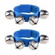 thumbnail image 1 of Xihbxyly Juego de Cascabeles de Muñeca, Correa Ajustable, Sonido Metálico Brillante, Accesorio para Fiestas y Celebraciones, Navidad y Eventos Musicales, 2 Piezas, 22 Cm de Largo, 1 of 1