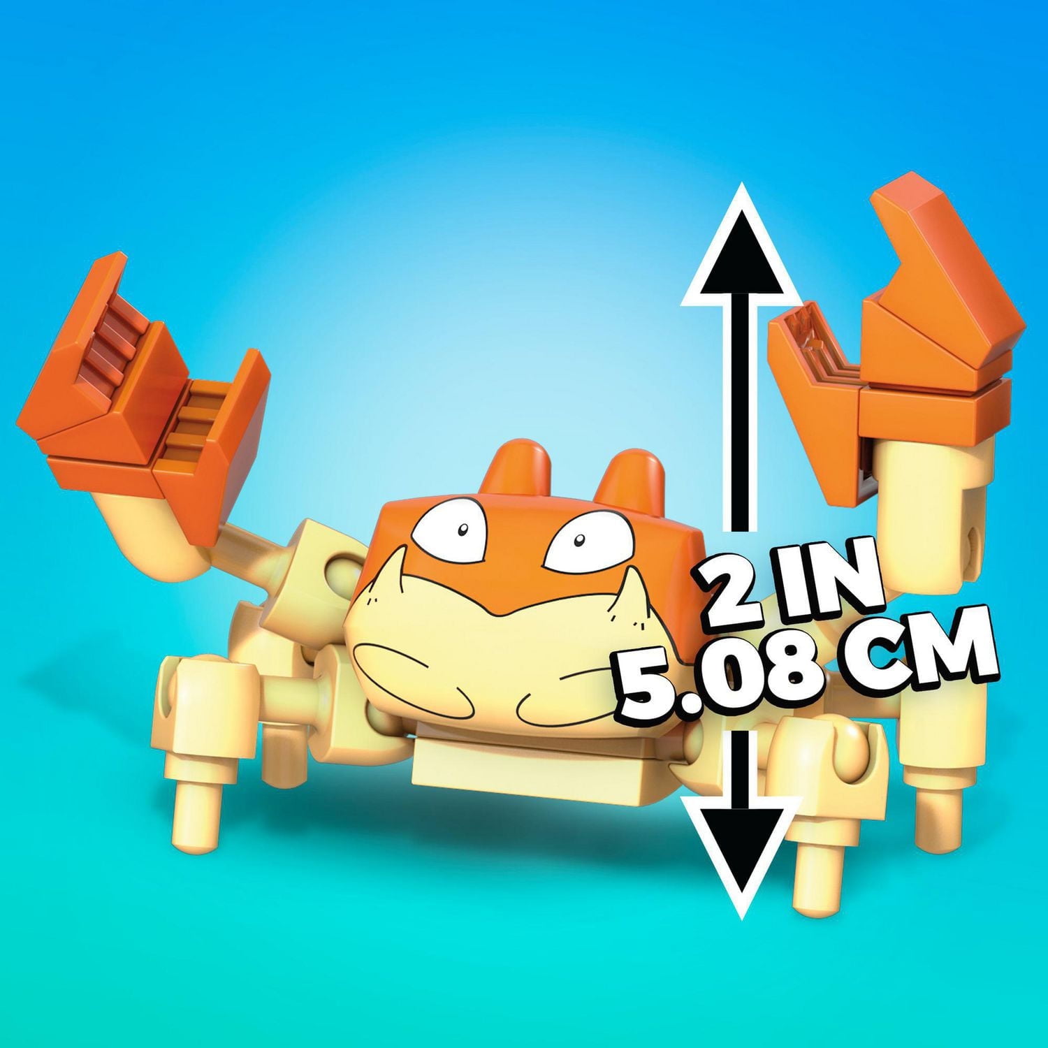 Figurine Krabby Pokémon à construire - 22 Blocs