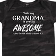 thumbnail image 4 of Inktastic Yeah My Grandma is Pretty Awesome Boys or Girls Baby Bodysuit, 4 of 5
