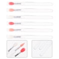thumbnail image 4 of MasteelfCA 6 Pcs Brosses à Lèvres en Silicone avec Couvercle Brosses à Rouge à Lèvres Applicateurs de Rouge à Lèvres pour Femmes, 4 of 8