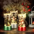 thumbnail image 3 of PULLIMORE Christmas Flameless Candles Set of 3, Battery Operated Christmas Themed LED Candles for Festival Gift Christmas Decorations (3 Pattern), 3 of 9