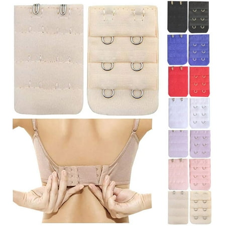 

WQJNWEQ Bras Clearance Summer Fall 7PCS Women Soft Comfortable Bra Hooks Extender Strap Elastic Bra Extension Strap Lingerie Extension Multicolor