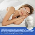 thumbnail image 2 of AMZVIO 2pcs Eye Shield After Cataract Surgery, Clear Eye Patch Plastic Eye Shield with Extended Elastic Strap Longer & Wider for Adults Eye Protective After Cataract Surgery(Beige), 2 of 8