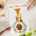 thumbnail image 2 of Lantern Press 1000 Piece Jigsaw Puzzle, All The Jazz, Horn Player, 2 of 5