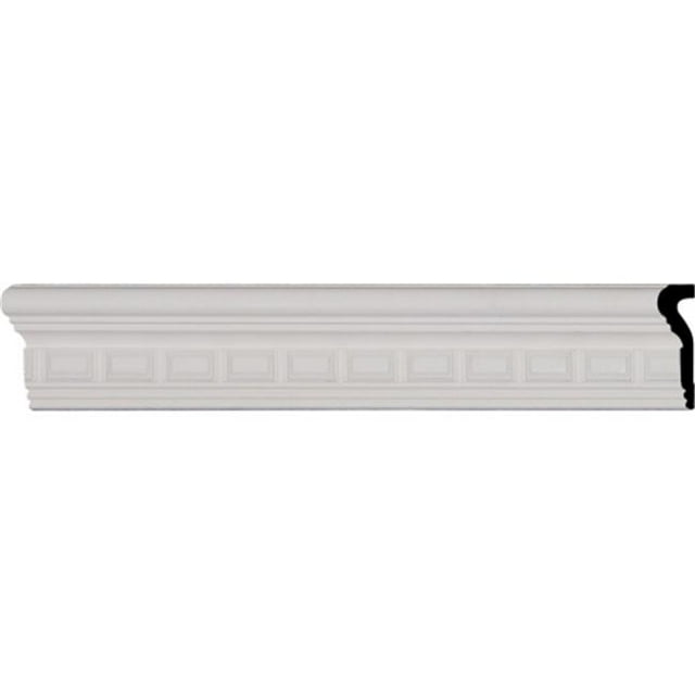 Ekena Millwork CHA03X01BL Rail de Chaise Noir-Thorne