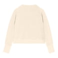 thumbnail image 4 of Boys and Girls Zip Up Hoodie Fashion Oversized Sweatshirt Jacket with Pockets 6-12 Months 12-24 Months 2T 3T 4T 5T 6T 7T 8T 9T Children Beige 11-12 Years, 4 of 7