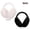 Black/White, variant on 2 Pack Ear Muffs for Winter Women, Foldable Soft Faux Fur Earmuffs, Adjustable Plush Outdoor Earmuffs for Skiing Cycling Hiking Running (Black and White)