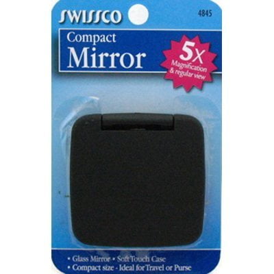 Swissco 5x Magnification & Regular Views Compact Mirror 1 ea