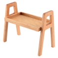 thumbnail image 1 of Esquirla Wood 1:12 Dollhouse Furniture Mini Rack Model Dining Room Decoration Life Scene Beech, 1 of 8