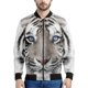 thumbnail image 4 of Chaqueta de vuelo para hombre y mujer, novedad de 2024, con estampado 3D de tigre de Harajuku, estilo hip hop callejero, chaquetas de bombardero con cuello alto, camisetas de manga larga, 4 of 5