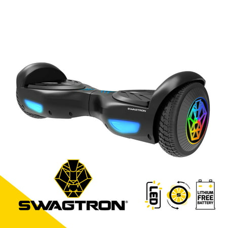 SWAGTRON Swagboard Evo Hoverboard with Led Wheels & Balance