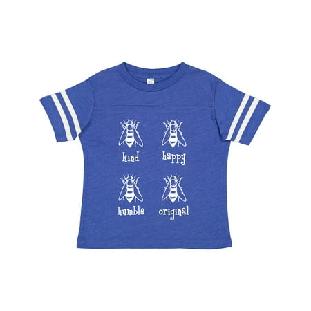 

Inktastic Bee Kind Happy Humble Original Gift Toddler Boy or Toddler Girl T-Shirt