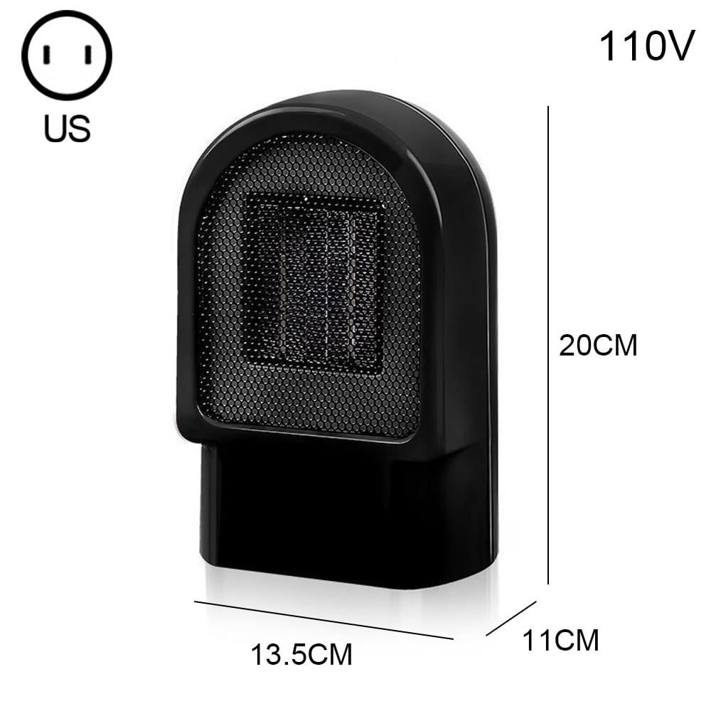 Mini Desk Radiator GGHKDD Electric Fan Heater Desk Portable Mini Heater Desktop Heating ...