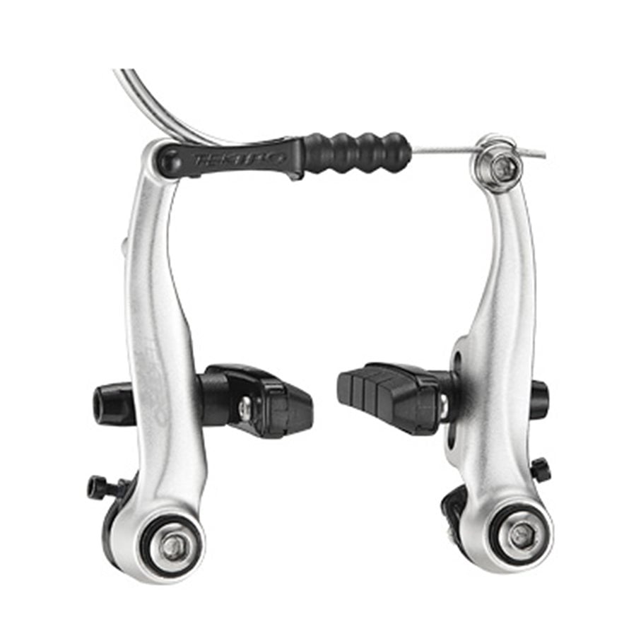 Tektro Rx-6 Mini V-Brakes Silber 1 Set Complete Front and Rear