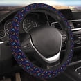 thumbnail image 5 of Fuzoiu Games Print Elastic Stretch Steering Wheel Cover, Universal 15 Inch Automotive Steering Wheel Cover, Anti-Slip Sweat Absorption Universal Car Accessories for Women Men, 5 of 6