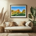 thumbnail image 3 of A Late Afternoon Hike in Autumn - Hanover Pennsylvania Photography Autumn Landscape Nature Forest Scenic Woods Rural Black Framed Wall Art Print 12 x 18 inches, 3 of 4