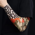 thumbnail image 5 of 6 medias con mangas para tatuajes, tatuajes temporales falsos, funda elástica de protección solar para hombre y mujer, 5 of 5