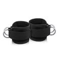 thumbnail image 1 of Correas de Tobillo 3 Pares de Correas de Tobillo de Gimnasio Cómodas y Ajustables con Doble Anillo en D para Entrenamientos de Glúteos Extensiones de Piernas Ejercicios de la Parte Inferior, 1 of 4