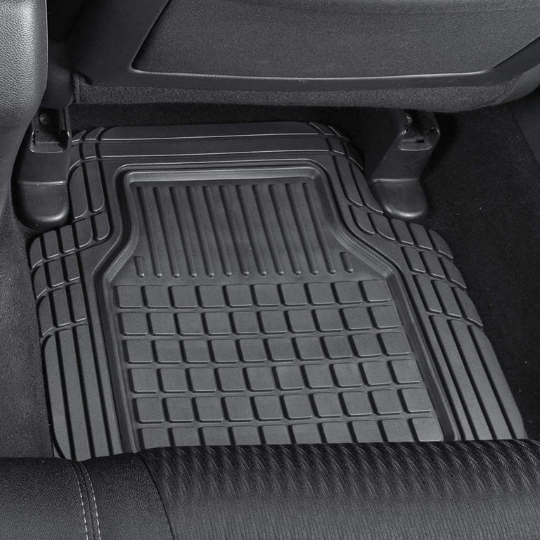 WeatherTech Semi Universal All Weather and Vehicle Trim to Fit Floor Mats -  4-Piece Set Black