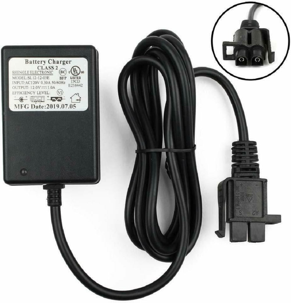 12V Charger for... SHENGLE 12 Volt Battery Charger for Kids Powered Ride On Car 