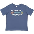thumbnail image 3 of Inktastic Grandmas Little Cowboy with Cowboy Hat and Boots Boys Baby T-Shirt, 3 of 5