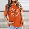 thumbnail image 1 of MKLEKYY Playeras Oversize Camiseta Informal Y Versátil Con Estampado De Letras Para Mujer, Ideal Para El Día Del Maestro Y La Temporada Escolar Talla L, 1 of 3