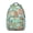 Greenish-blue-6, variant on Geometric Paisley Design Waterproof Backpack - Elegant Ergonomic Bookbag for Commuters & Students